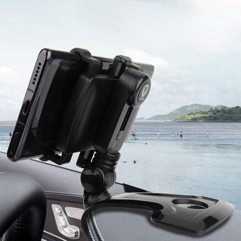 Steun Telefoon Auto – Rotatie Tot 1200° En Veilige Houder