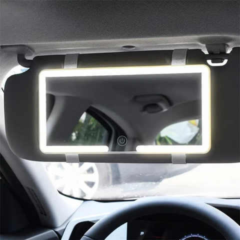 LED Makeup Mirror – Perfect Touch-Ups In The Car