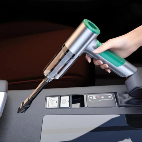 שואב אבק אלחוטי 3 ב-1 לרכב – ניקוי מלא ונוח