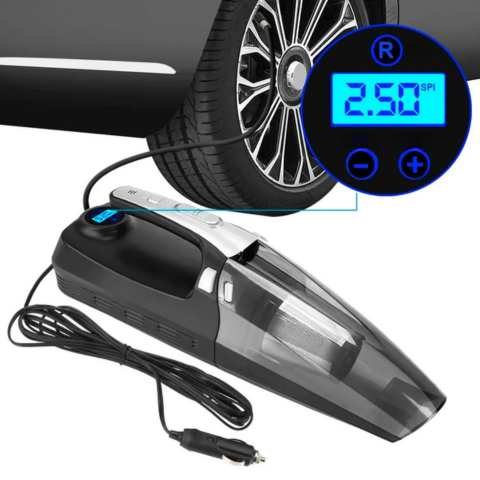 Autonimipölynimuri 4-in-1 – Korkean suorituskyvyn 12V/120W