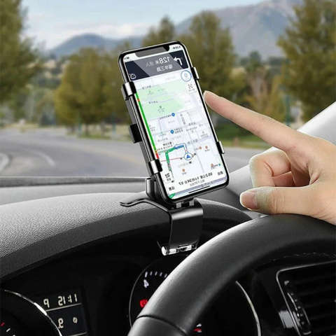 Støtte for multifunksjonell telefonholder for bil – kompakt design og rask installasjon