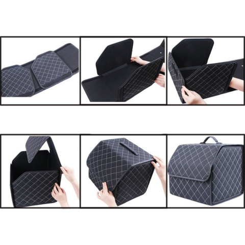 Organizzatore Per Bagagliaio Auto – Facile Da Piegare E Da Trasportare