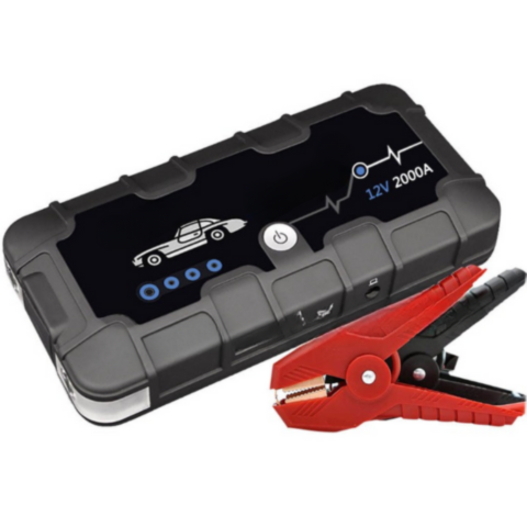 Batteristartare 12V 2000A — Snabbladdning & Månganvändning