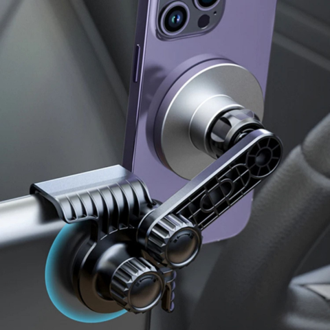 Podpora telefónu pre Tesla — magnetické uchytenie a bezdrôtové nabíjanie