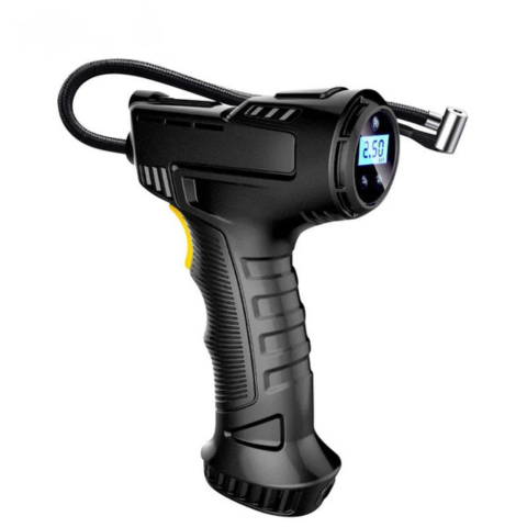 ポータブルエアコンプレッサー — LCDスクリーン付きインテリジェントポンプ