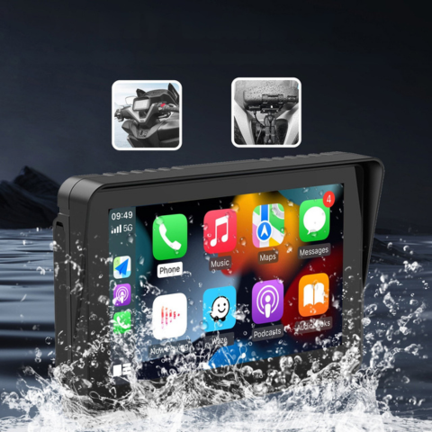 Multimedia Support Moto — Navigation and Music Wireless