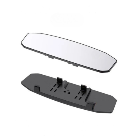 バックミラー広角 — 死角の減少