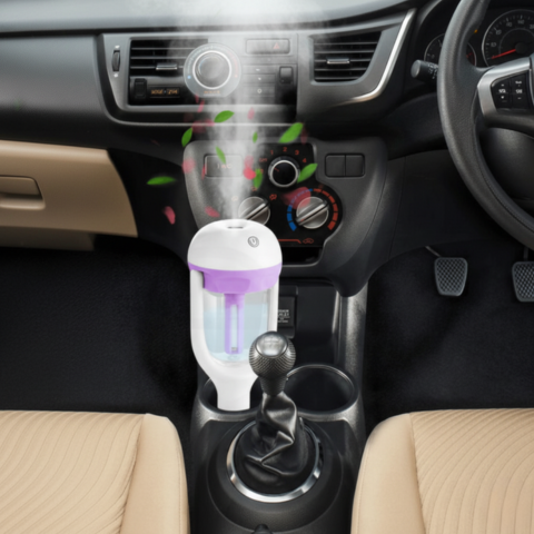 Aromatisk Diffuser Auto — Kompakt Luftrenser