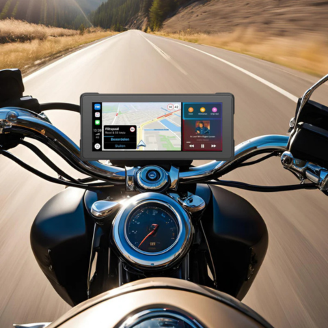 Système Multimédia Moto — GPS, Musique & Contrôle Intelligent