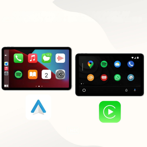 Multimédiás Képernyő Autó — Vezeték nélküli CarPlay és Android Auto