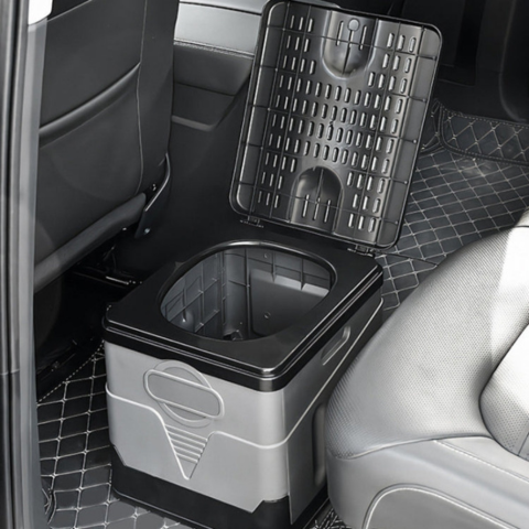 Toilette Pieghevole Per Auto E Campeggio – Facile Da Trasportare