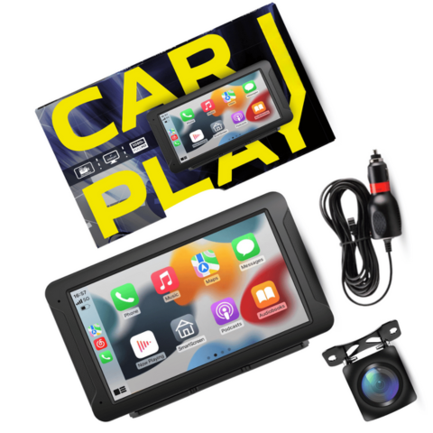 Sistema Multimedia Multifuncional Para Coche — GPS, Música y Cámara de Reversa