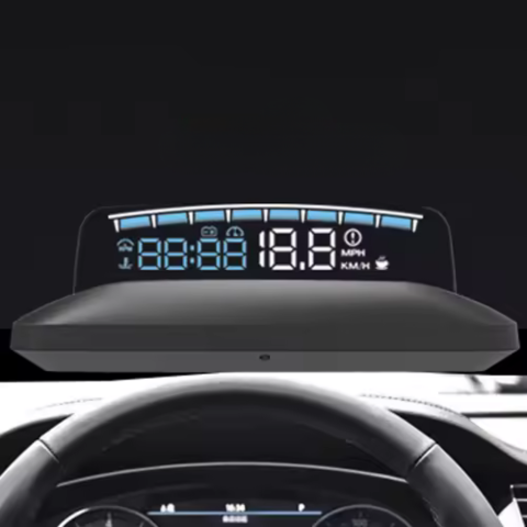 Hoogte Head-Up Weergave Voor Auto – Snelheid En Gegevens In Realtime