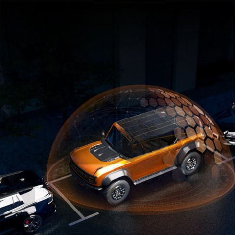 HD kamera do auta s dotykovým displejom — HD dashcam 10 palcov pre auto