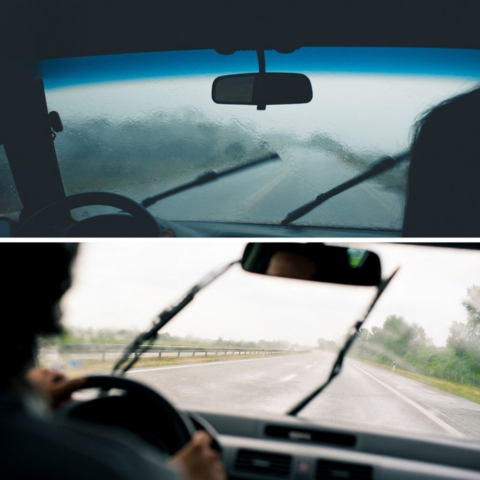 Hydrofobní povlak na čelní sklo – Bezpečná jízda