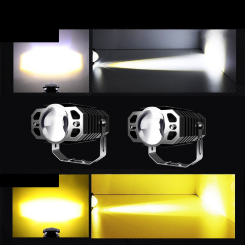 バイクと4輪車用の高性能LED照明