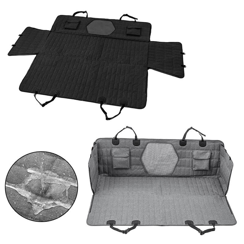 غطاء مقعد السيارة المخصص للكلاب - حماية كاملة وسهولة التركيب