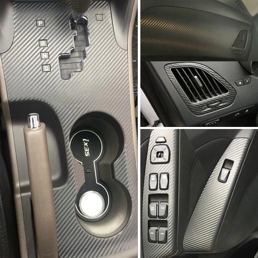 Adesivi in Fibra Di Carbonio Per Hyundai ix35 (2010-2017) — Stile Sportivo E Protezione 