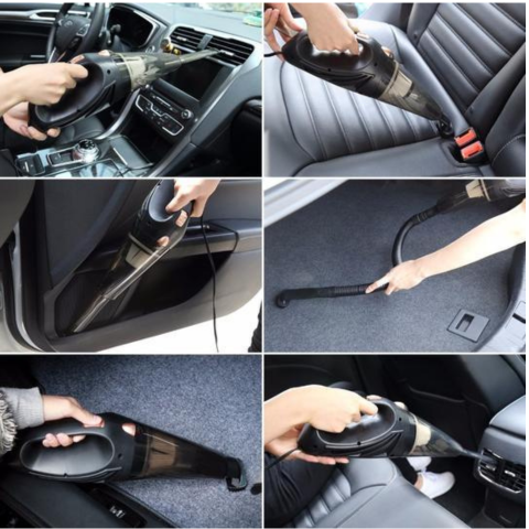ポータブルカー掃除機 – 簡単で迅速な清掃 