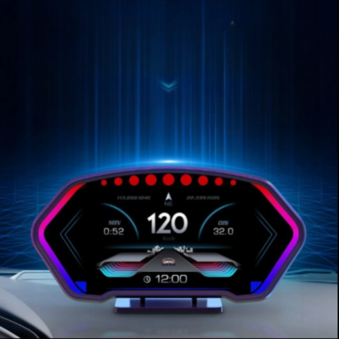 Digital Driving Display – Speed and Information at a Glance 