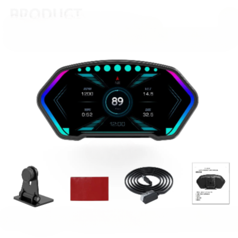 Digital Driving Display – Speed and Information at a Glance 