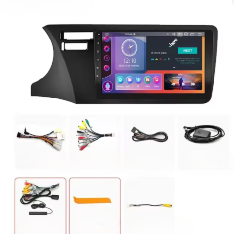 Android Autoradio 10 Inch – 2 DIN, GPS, WiFi, Afneembaar Scherm 