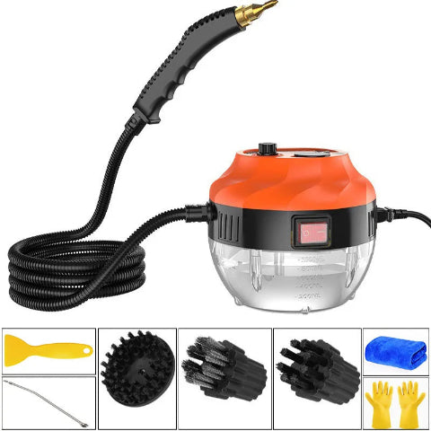 מנקה קיטור בלחץ גבוה 2800W – פרקטי ויעיל 