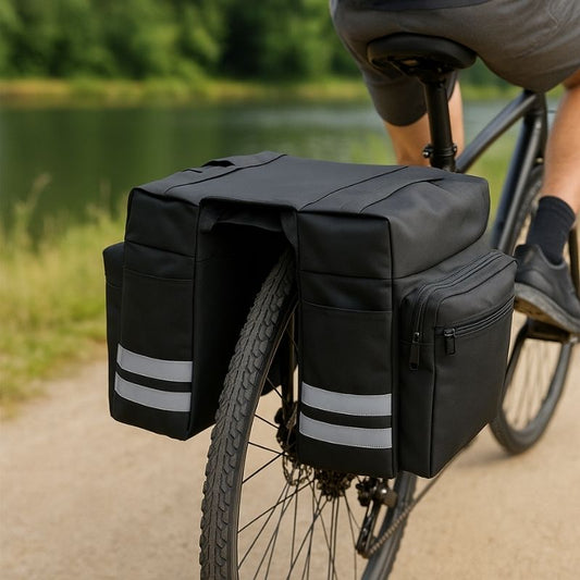 Sacoches Arrière Pour Vélo — Confort De Voyage & Haute Capacité De Charge