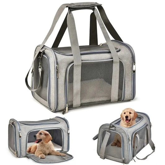 Bolsa de Transporte Plegable para Animales — Ligera y Resistente 