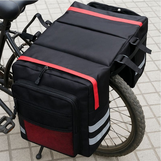 Sacoches Arrière Pour Vélo — Confort De Voyage & Haute Capacité De Charge