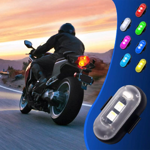 LED Ütközésgátló Fény – Kerékpározás és Motorkerékpározás 