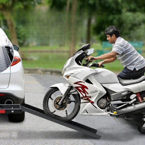 Porte-Moto Pour Attelage — Transport Sécurisé Et Fiable
