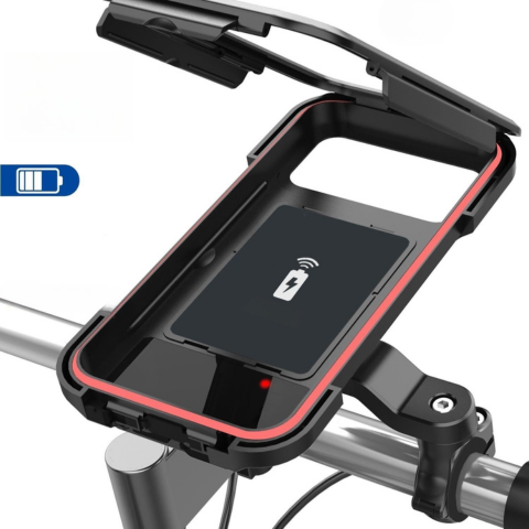 Waterproof Handlebar Support – Stable Holding And Fast Charging 
