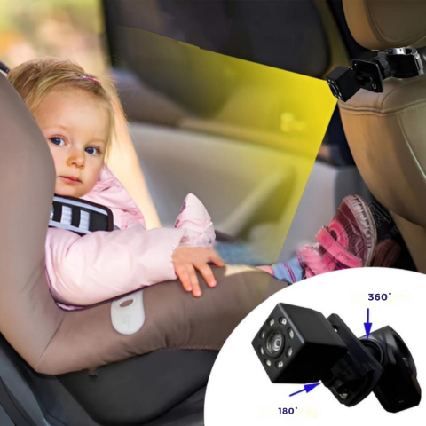 Auto-Kamera für Babys — Sicherheit und Ruhe beim Fahren 