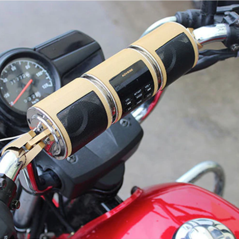 Bluetooth Hangszóró Motorkerékpárhoz – Vízálló és Könnyen Telepíthető 