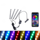 Car Ambient LED Kit – Sound Reactive Multicolor Lights 