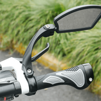 Oglindă retrovizoare pentru bicicletă – pliabilă și ușor de instalat 