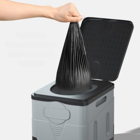 Toilette Pliante Pour Voiture Et Camping – Facile À Transporter