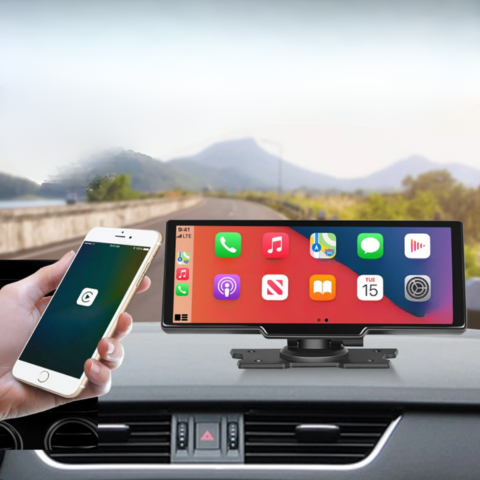 Multimedia Scherm Auto — Draadloze Connectiviteit En Slimme Navigatie 