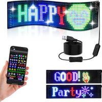 Programozható LED Panel Autóhoz — Modern Kommunikáció és Stílus 