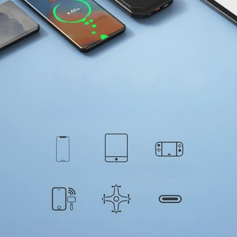 Fast Car Charger – Compatibility with iPhone and USB-C 