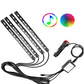 Car Ambient LED Kit – Sound Reactive Multicolor Lights 