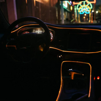 Benzile Luminoase Auto – Ambianță RGB Interioară 