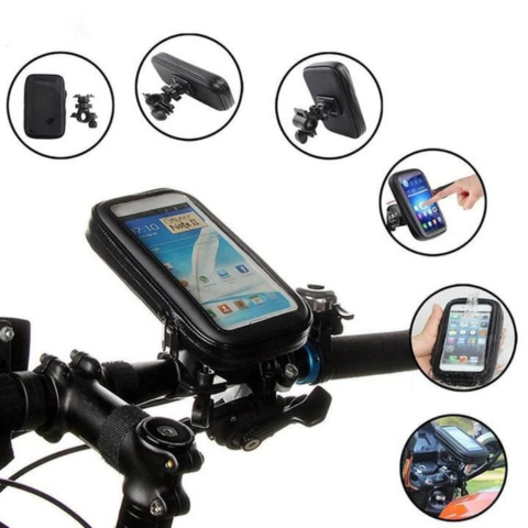 Waterproof Handlebar Support – Stable Holding And Fast Charging 