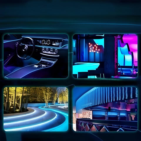 Flexible LED-Beleuchtung – Lebendige Farben und einfache Installation 