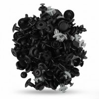 Bilfeste Clips — Universelle Plastiske Festemidler 