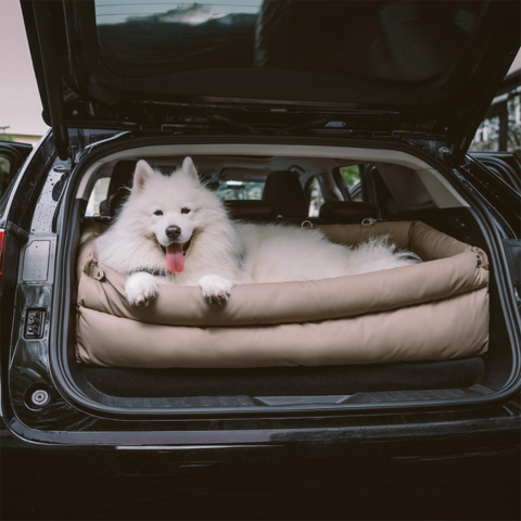 Hond Auto Kussen – Ondersteuning En Comfort Onderweg 