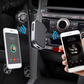 Bluetooth車載レシーバー – 通話、音楽、GPS用 