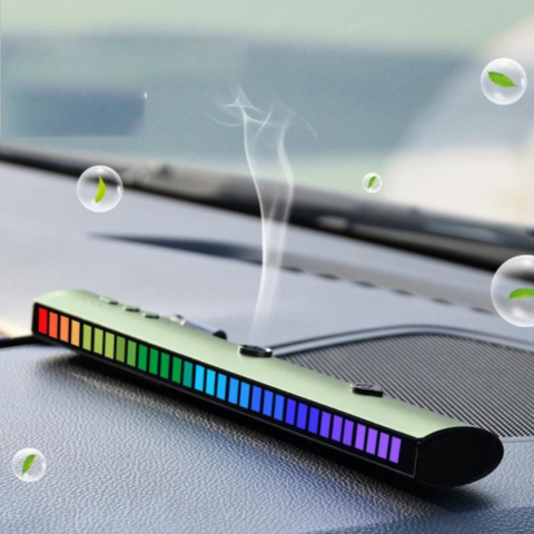 Difusor de Aromas Auto – Iluminación LED y Frescura a Bordo 