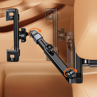 Support per telefono e tablet per auto – Fissaggio regolabile per poggiatesta 